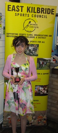 Emma Rhind - East Kilbride U12 Sports Personality
