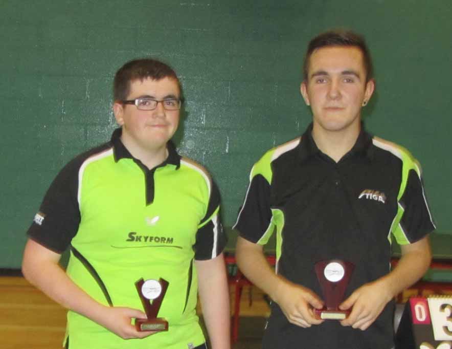 Thomas and Connor Under 16 qualifiers