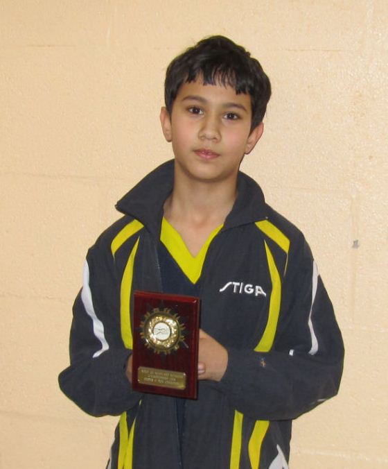 Under 12 Winner - Zaid Khalid