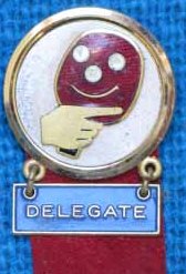 Stockholm Worlds - Delegate's Badge
