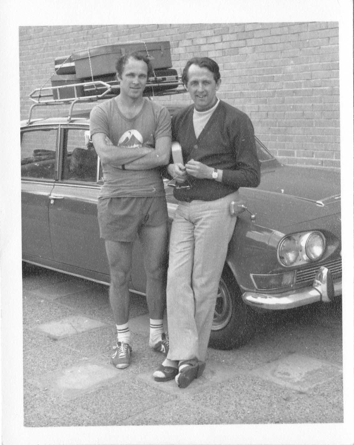 Hans Alser and Robert Murray (Swedish Training Trip)